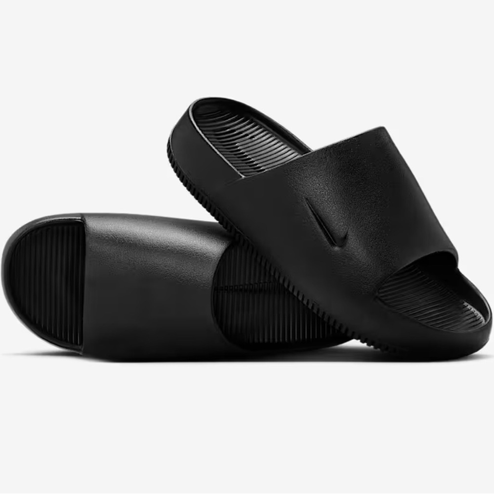 Nike Black Calm Slides
